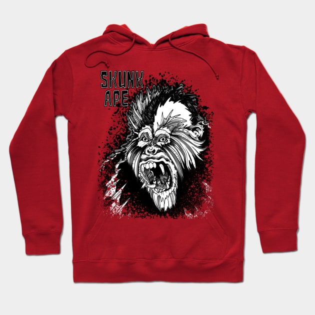 Skunk Ape Hoodie by paintchips